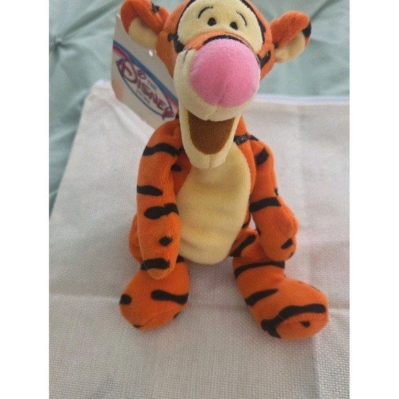 Disney Other - Vintage‎ Disney Store Mini Bean Bag Tigger 9 Inch Plush